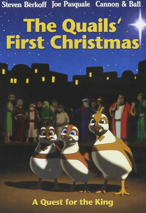 The Quails' First Christmas: A Quest for the King DVD - movie cover art
