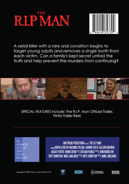 The R.I.P. Man (MOD) (DVD Movie) - back cover art