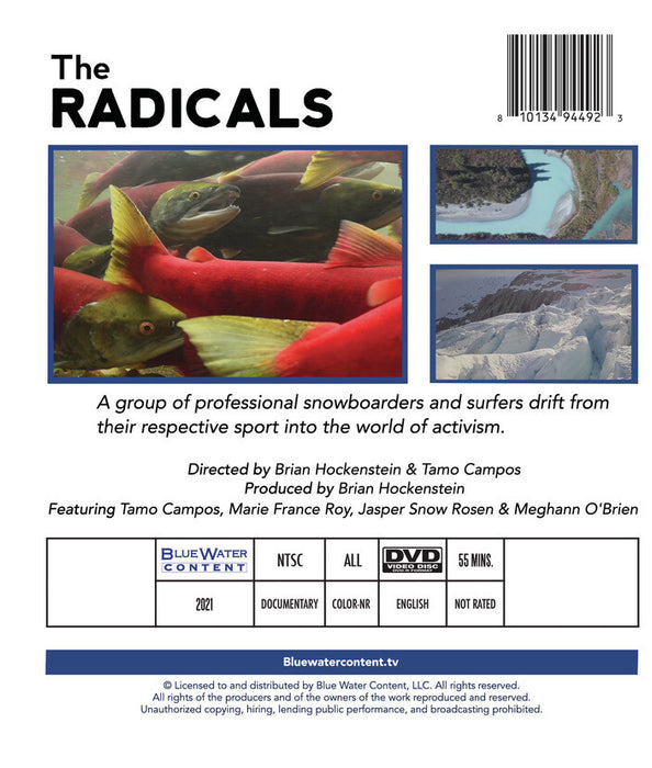 The Radicals (MOD) (BluRay Movie) - back cover art