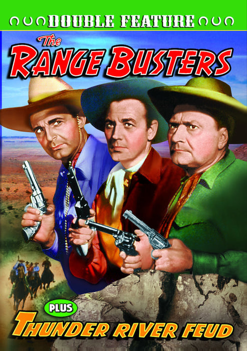The Range Busters: Range Busters (1940) / Thunder River Feud (1942) (MOD) (DVD MOVIE)