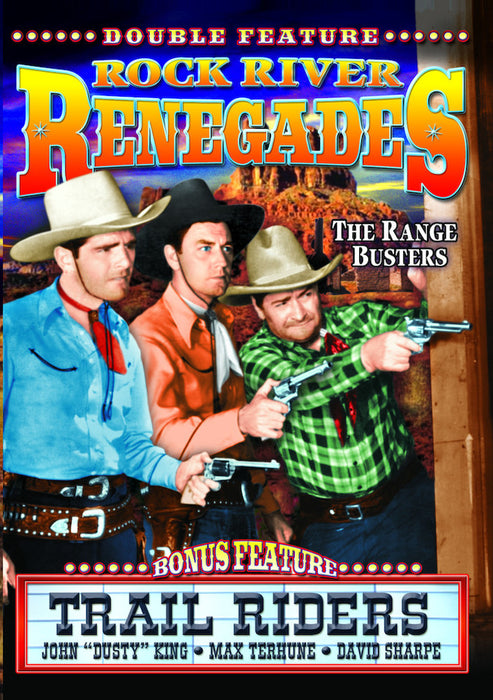 The Range Busters: Rock River Renegades / Trail Riders (MOD) (DVD MOVIE)