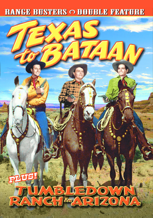 The Range Busters: Texas To Bataan (1942) / Tumbledown Ranch In Arizon (MOD) (DVD MOVIE)