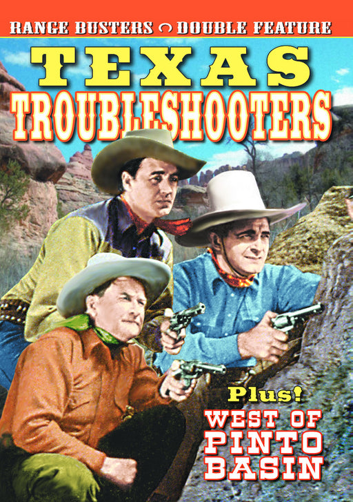 The Range Busters: Texas Troubleshooters (1942) / West of Pinto Basin  (MOD) (DVD MOVIE)