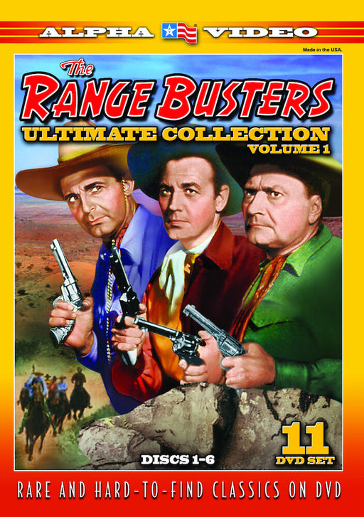The Range Busters: Ultimate Collection, Volume 1 (11 (MOD) (DVD Movie) - movie cover art