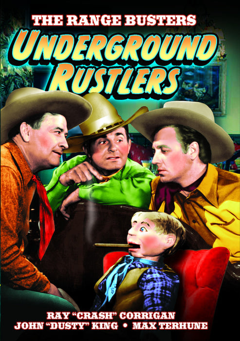The Range Busters: Underground Rustlers (MOD) (DVD MOVIE)