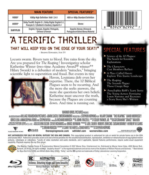 The Reaping (MOD) (BluRay MOVIE) image 2