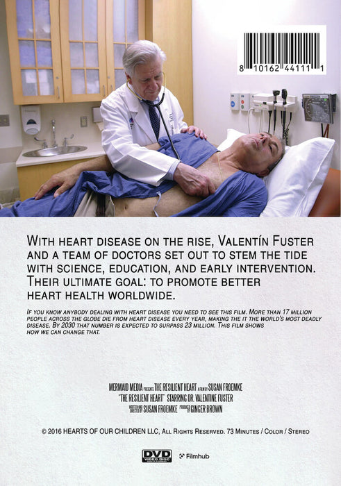 The Resilient Heart (MOD) (DVD Movie) - back cover art
