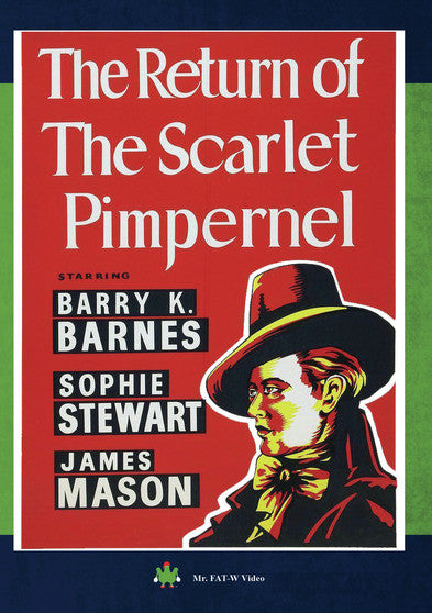 The Return Of The Scarlet Pimpernel (MOD) (DVD Movie) - movie cover art
