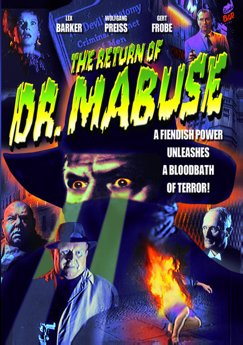 The Return of Dr. Mabuse (MOD) (DVD MOVIE)