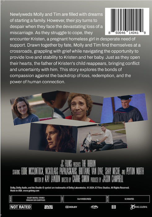 The Ribbon (MOD) (DVD Movie) - back cover art