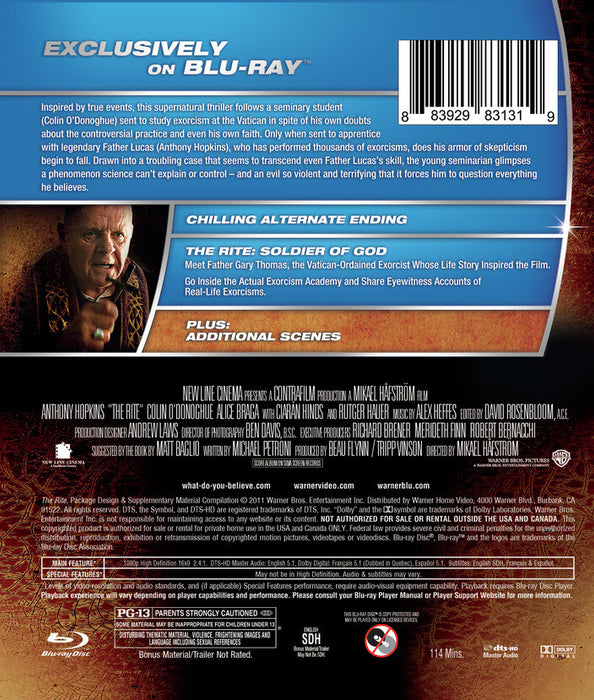 The Rite (MOD) (BluRay MOVIE) image 2
