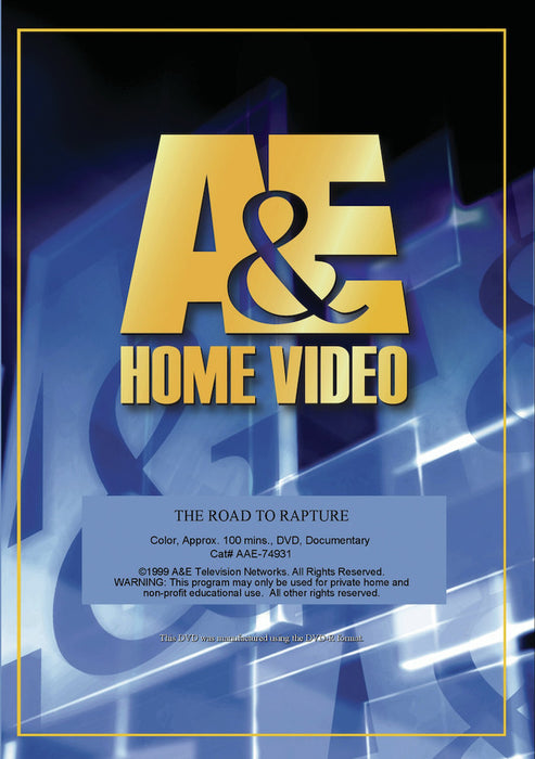 The Road To Rapture (MOD) (DVD Movie) - movie cover art