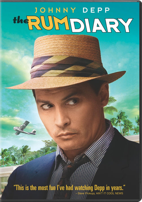 The Rum Diary DVD - movie cover art