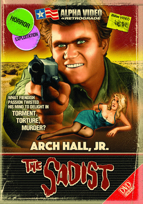 The Sadist (Retro Cover Art + Postcard) (MOD) (DVD MOVIE)