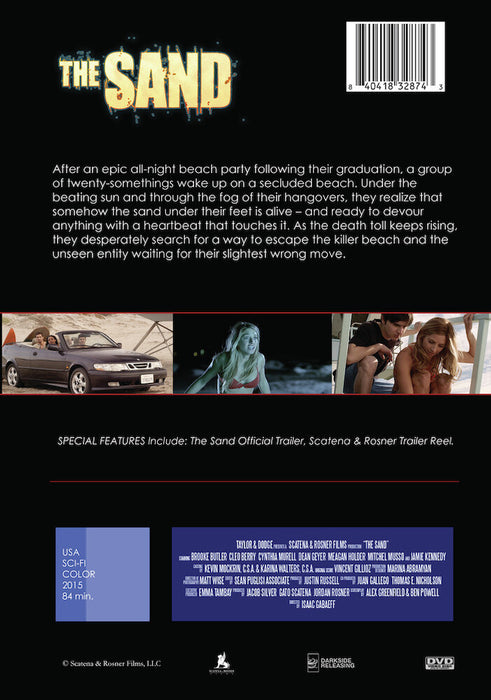 The Sand (MOD) (DVD Movie) - back cover art