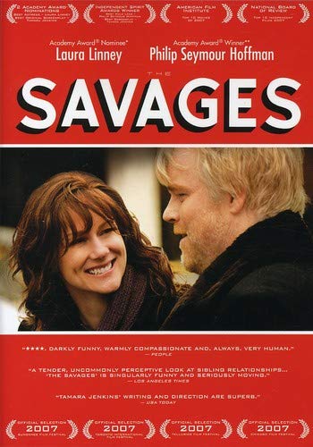 The Savages DVD - movie cover art