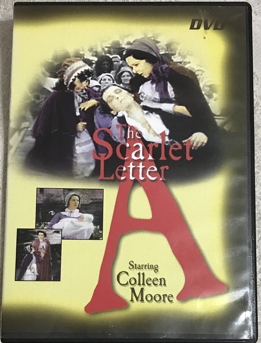 The Scarlet Letter DVD - movie cover art