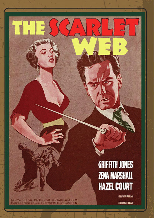 The Scarlet Web (MOD) (DVD Movie) - movie cover art