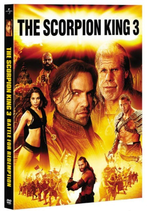 The Scorpion King 3: Battle for Redemption Blu-ray - movie cover art
