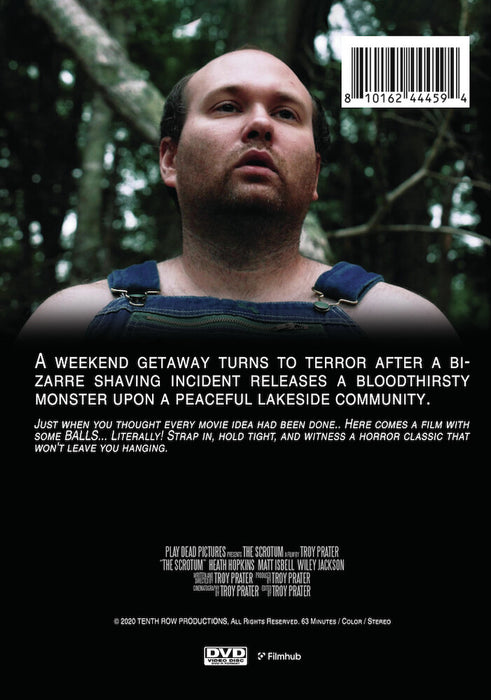 The Scrotum (MOD) (DVD Movie) - back cover art