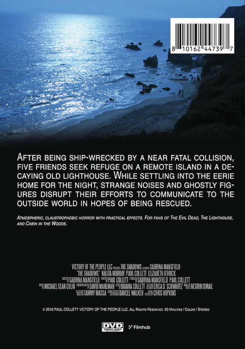 The Shadows (MOD) (DVD Movie) - back cover art