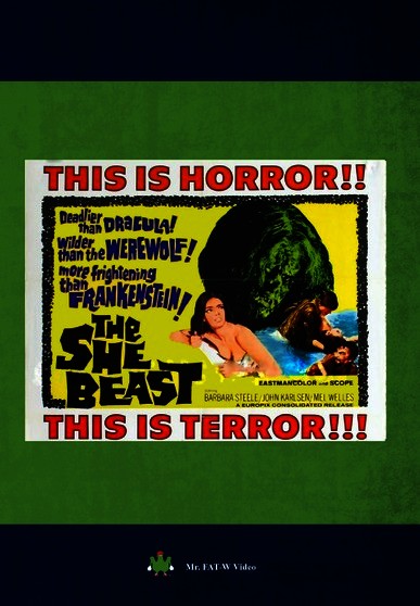 The She Beast (MOD) (DVD Movie) - movie cover art