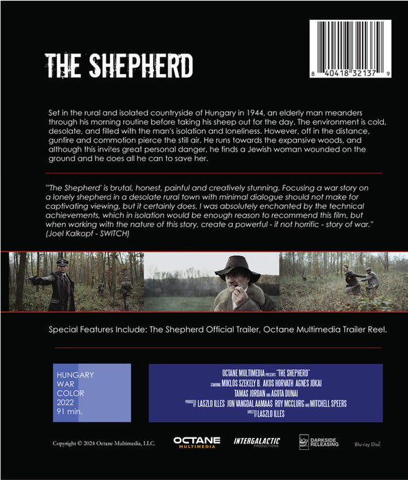 The Shepherd (MOD) (BluRay Movie) - back cover art