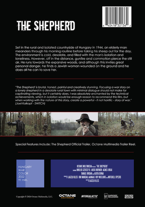 The Shepherd (MOD) (DVD Movie) - back cover art