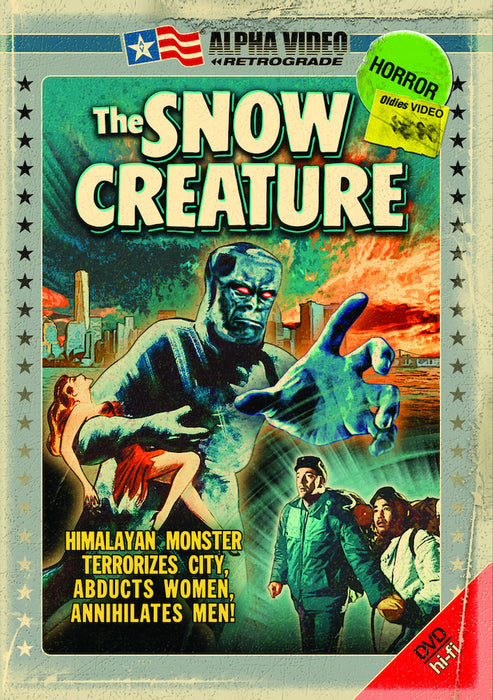 The Snow Creature (Retro Cover Art) (MOD) (DVD MOVIE)