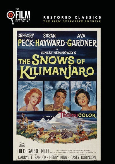 The Snows of Kilimanjaro (The Film Detective Restored Version) (MOD) (DVD Movie) - movie cover art