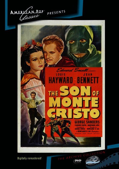The Son of Monte Cristo (MOD) (DVD Movie) - movie cover art