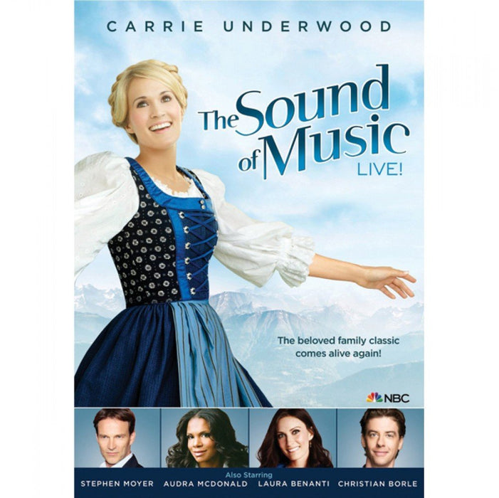 The Sound of Music Live! DVD - movie cover art