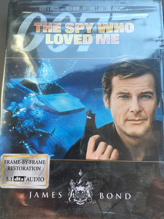 The Spy Who Loved Me DVD - movie cover art