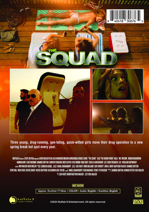 The Squad (MOD) (DVD Movie) - back cover art