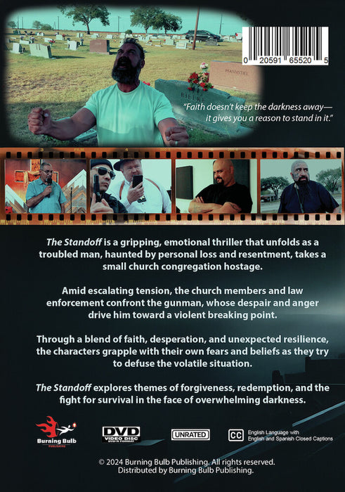 The Standoff (MOD) (DVD Movie) - back cover art