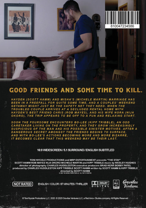 The Stay (MOD) (DVD Movie) - back cover art