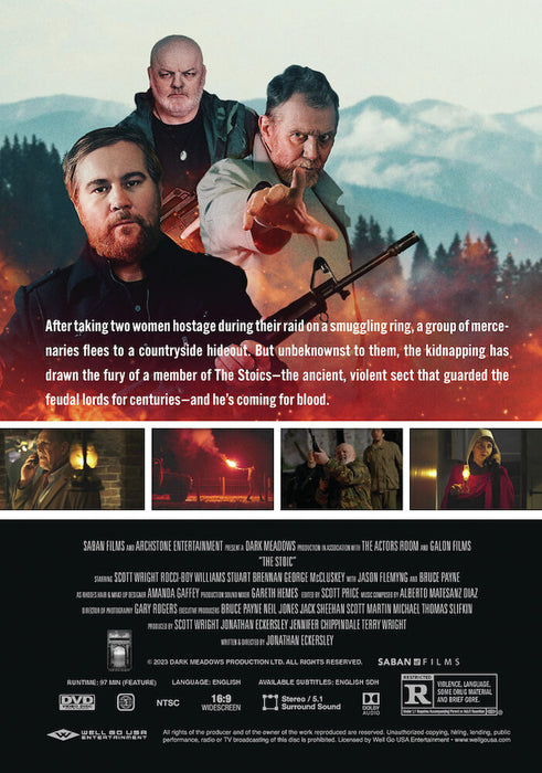 The Stoic (MOD) (DVD Movie) - back cover art