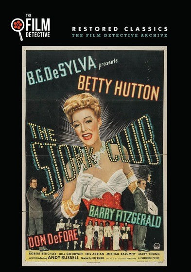 The Stork Club (The Film Detective Restored Version) (MOD) (DVD Movie) - movie cover art