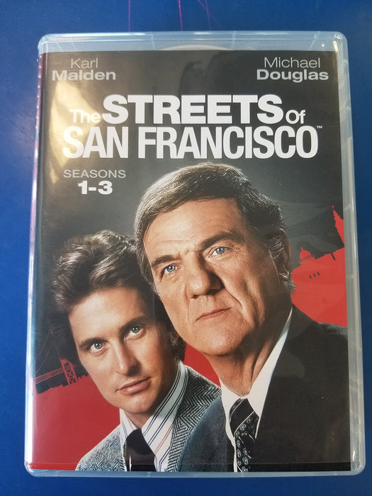 The Streets of San Francisco Seasons 1-3 DVD - movie cover art