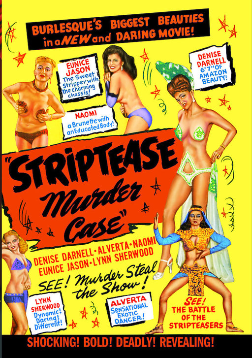 The Strip Tease Murder Case (MOD) (DVD Movie) - movie cover art