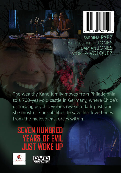 The Summoning of Chloe Kane (MOD) (DVD Movie) - back cover art