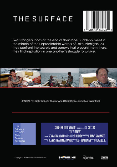 The Surface (MOD) (DVD Movie) - back cover art
