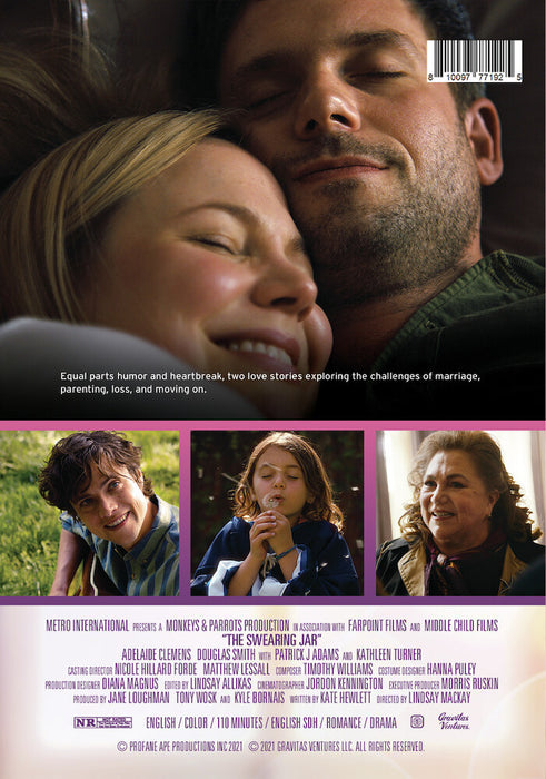 The Swearing Jar (MOD) (DVD Movie) - back cover art