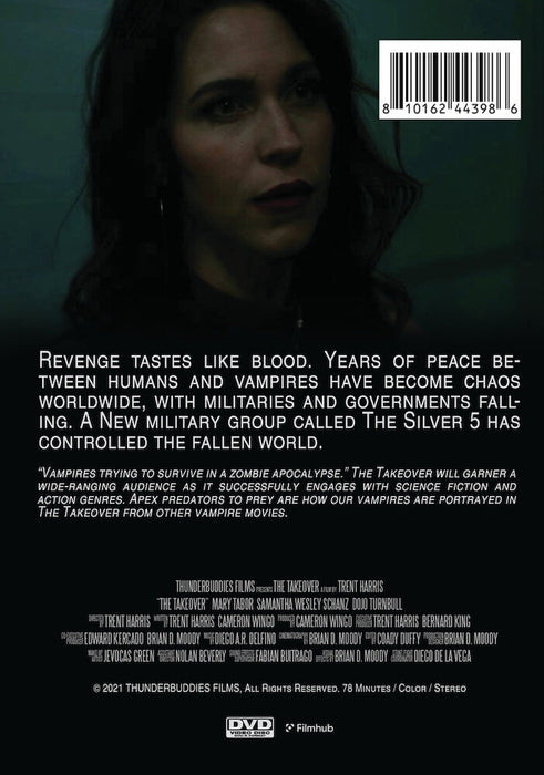 The Takeover (MOD) (DVD Movie) - back cover art
