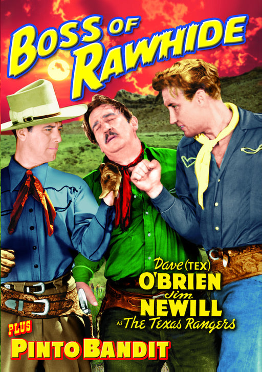 The Texas Rangers: Boss of Rawhide (1943) /Pinto Bandit (1944) (MOD) (DVD MOVIE)