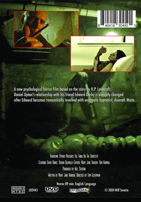 The Thing On The Doorstep (MOD) (DVD Movie) - back cover art
