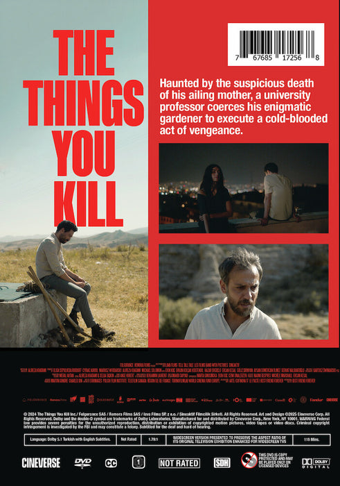The Things You Kill (MOD) (DVD Movie) - back cover art