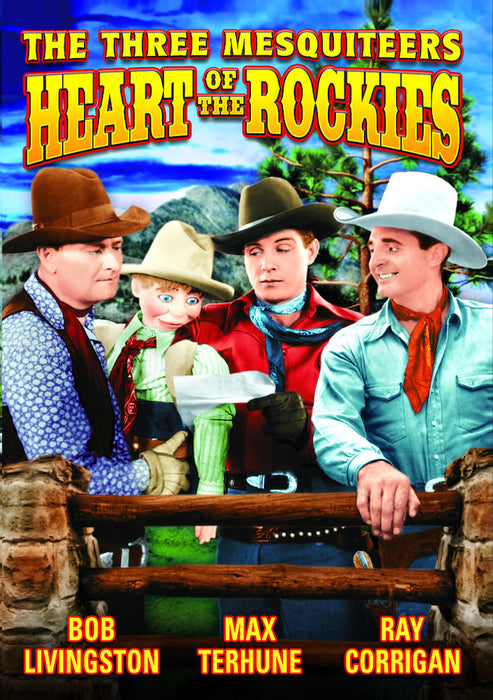 The Three Mesquiteers: Heart of The Rockies (MOD) (DVD MOVIE)