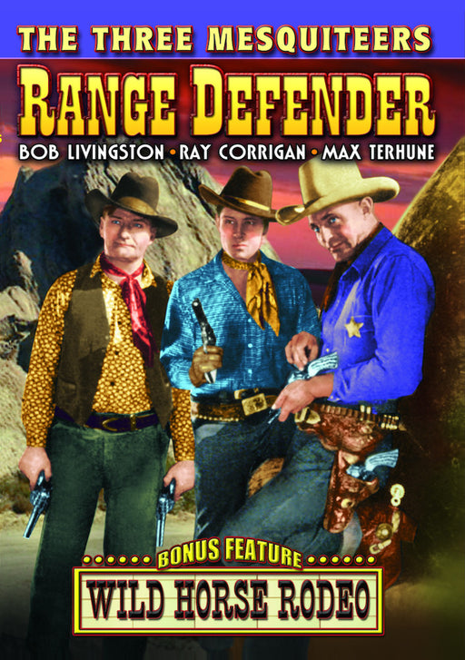 The Three Mesquiteers: Range Defenders (1937) / Wild Horse Rodeo (1937 (MOD) (DVD MOVIE)