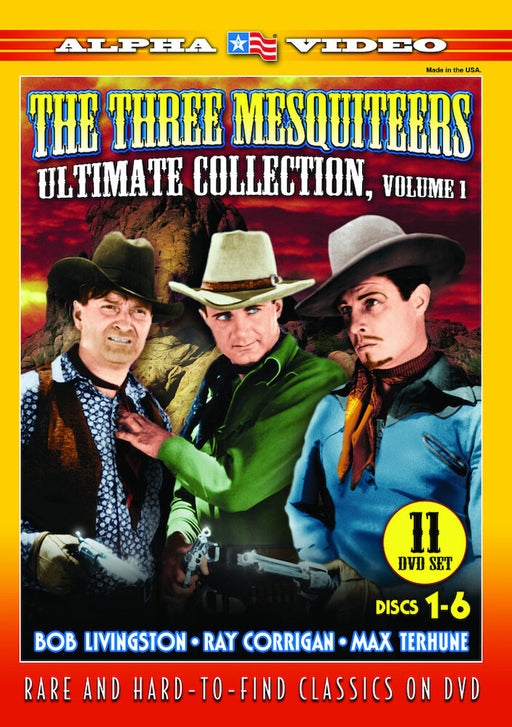 The Three Mesquiteers: Ultimate Collection, Volume 1 (11 (MOD) (DVD Movie) - movie cover art